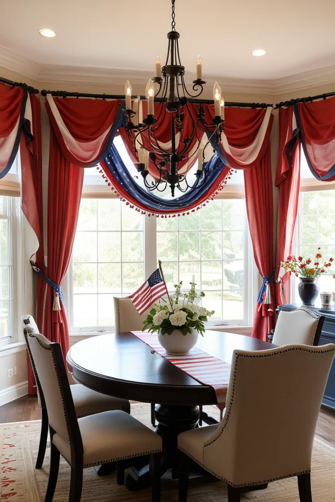Window To Freedom: 62 Patriotic Displays To Light Up Your 4th Of July