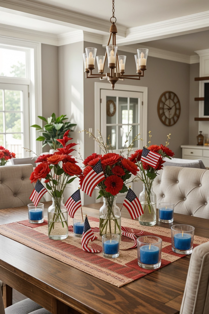 Deck the Table in Patriotic Flair: 60 Dazzling July Fourth Decor Concepts