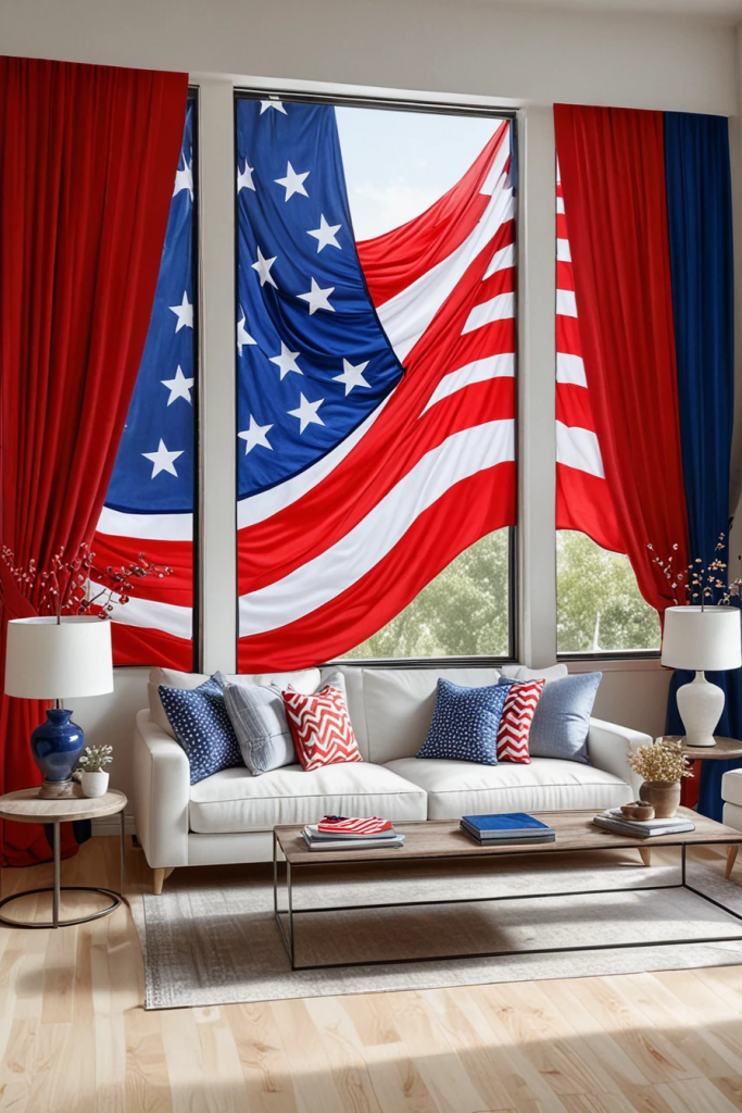 Window To Freedom: 62 Patriotic Displays To Light Up Your 4th Of July