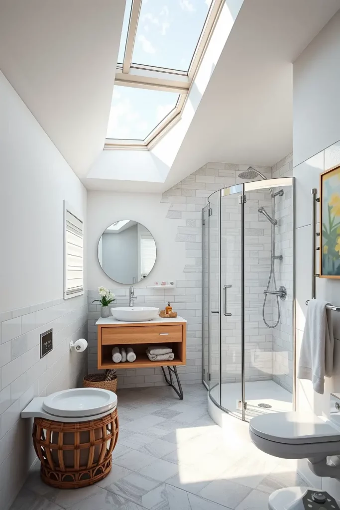 Amazing Small Bathroom: 59 Ideas to Maximize Style and Space