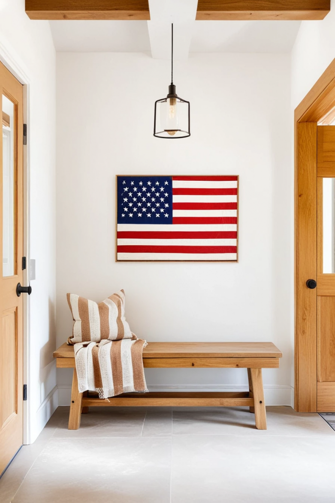 The Art Of Farmhouse Patriotism: 65 Bold And Beautiful July 4th Decorations