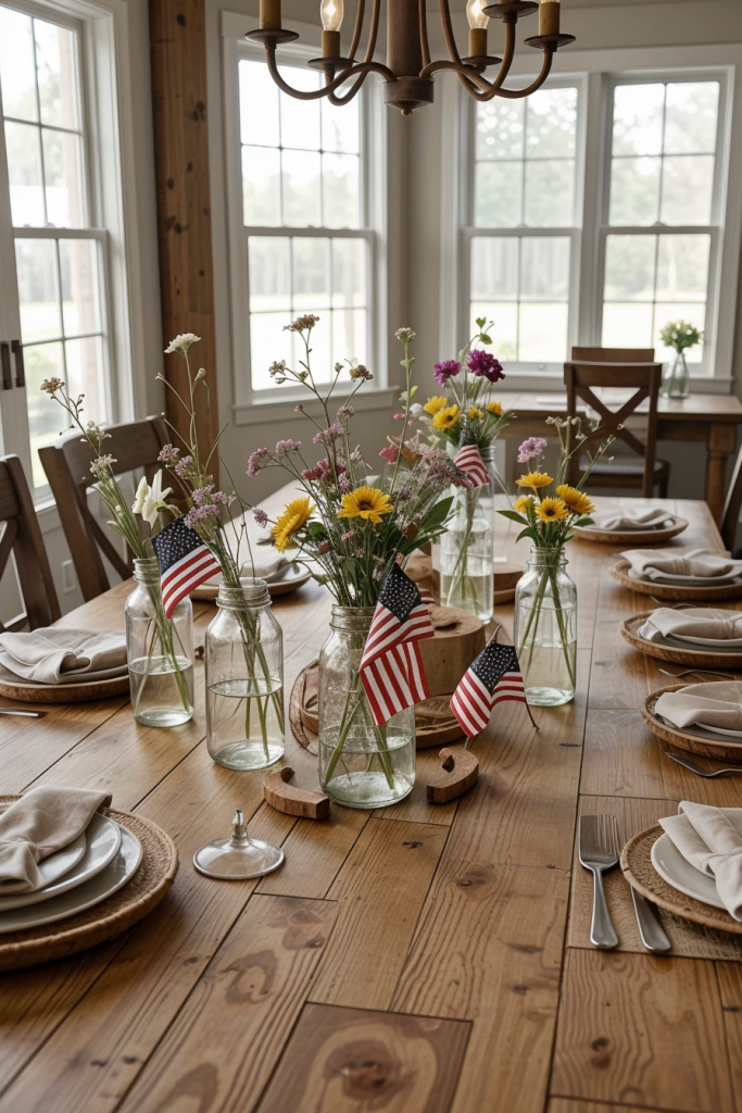 Deck the Table in Patriotic Flair: 60 Dazzling July Fourth Decor Concepts