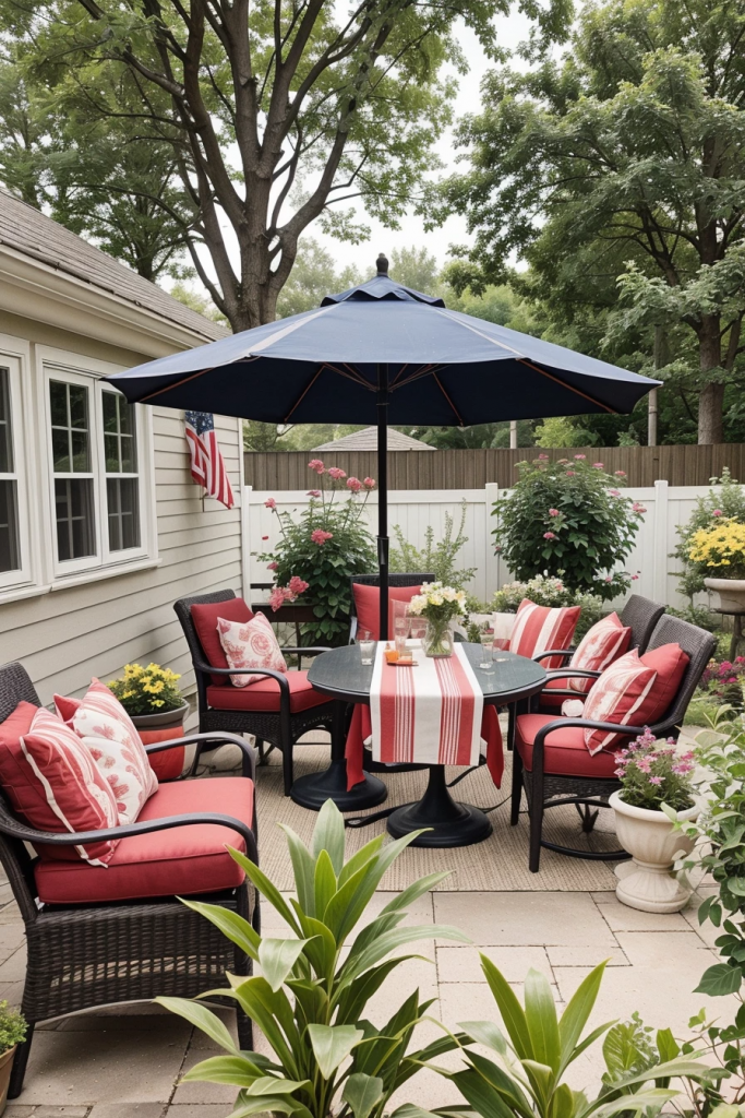 Fireworks For The Front Yard: 60 Jaw-Dropping 4th Of July Home Exterior Ideas