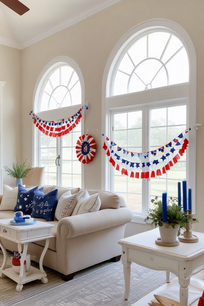 Window To Freedom: 62 Patriotic Displays To Light Up Your 4th Of July
