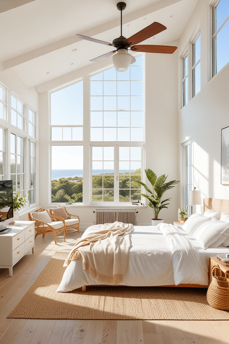64 Inspiring Summer Bedroom Decorations For A Modern And Airy Retreat