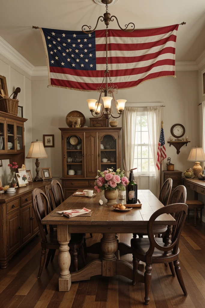 Stars, Stripes, And Stunning Spaces: 61 Bold American Flag Home Decor Ideas For The 4th Of July
