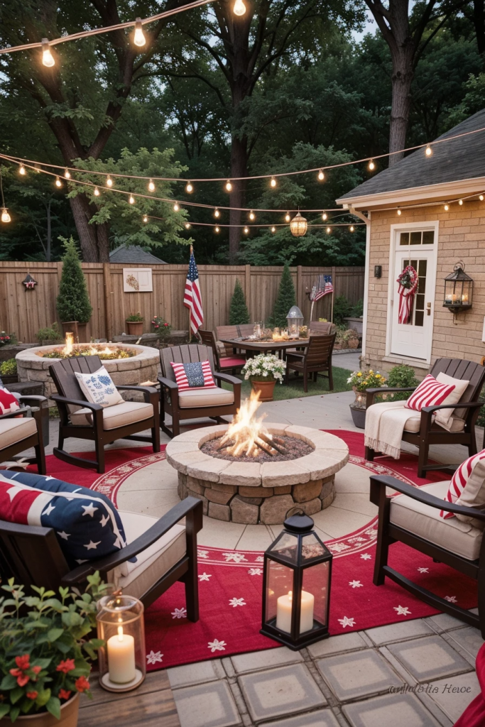 Fireworks For The Front Yard: 60 Jaw-Dropping 4th Of July Home Exterior Ideas
