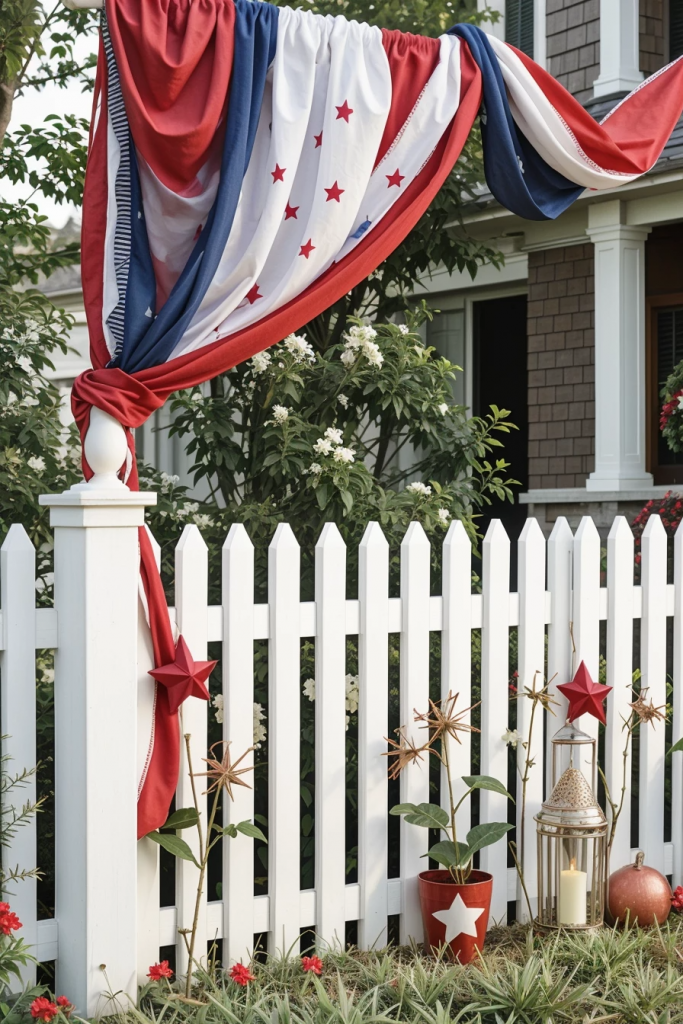 Patriotism With a Twist: 65 Unexpectedly Elegant 4th of July Farmhouse Exterior Inspirations