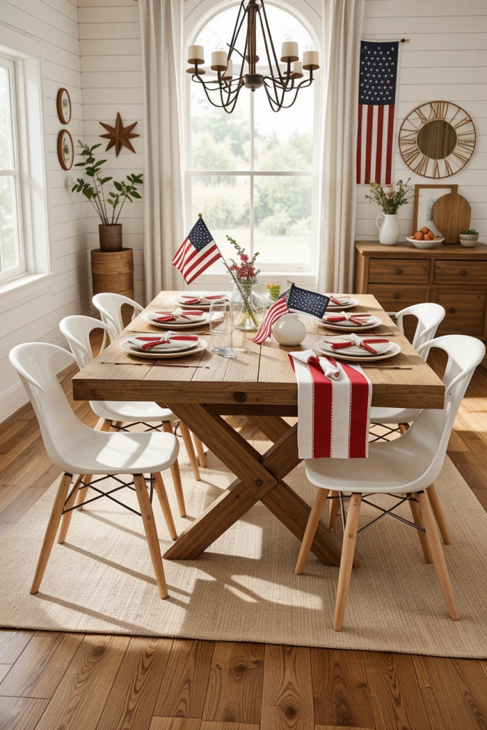 Deck the Table in Patriotic Flair: 60 Dazzling July Fourth Decor Concepts