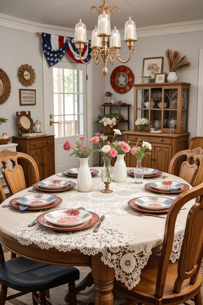 Deck the Table in Patriotic Flair: 60 Dazzling July Fourth Decor Concepts
