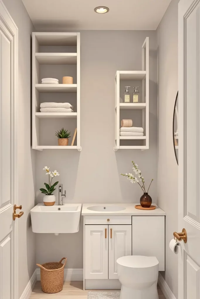 Amazing Small Bathroom: 59 Ideas to Maximize Style and Space
