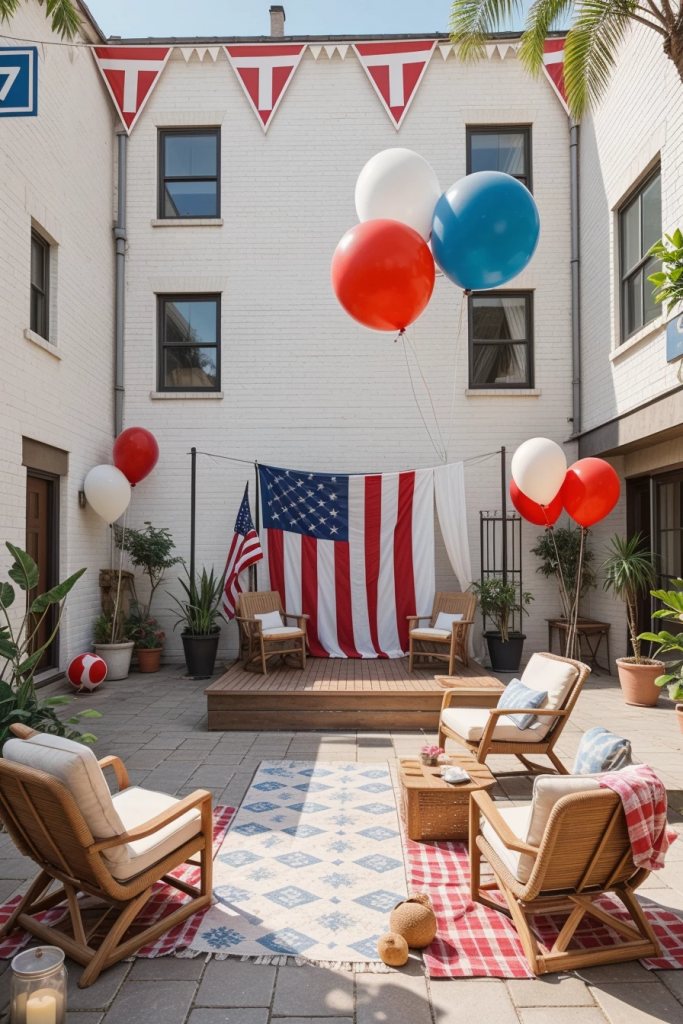 Fireworks For The Front Yard: 60 Jaw-Dropping 4th Of July Home Exterior Ideas