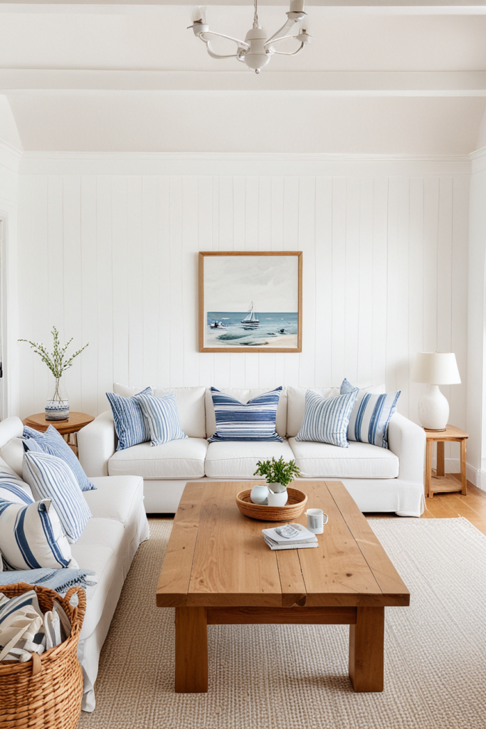 Wallpaper Wonders: 65 Summer Living Room Designs That Feel Like a Vacation