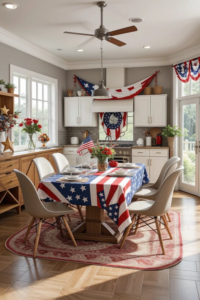 Deck the Table in Patriotic Flair: 60 Dazzling July Fourth Decor Concepts