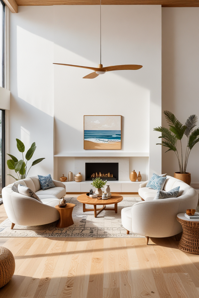 Exquisite Ways To Elevate Your Summer Living Room Through 60 Chic Decor Moves