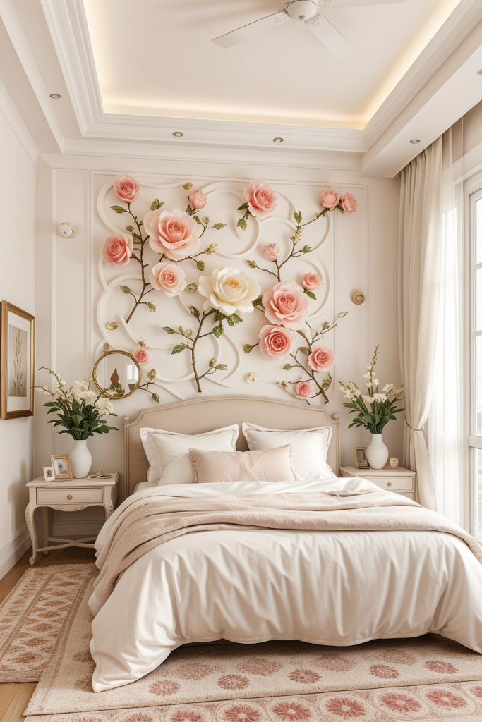 Depth in Bloom: 64 Striking 3D Wallpaper Designs for Your Summer Sanctuary