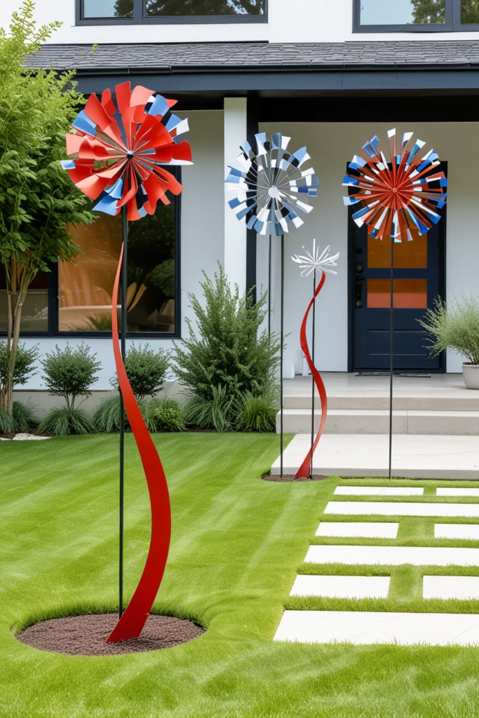 Beyond the Flag: 61 Elegant and Unconventional Front Yard Decorations for the 4th of July