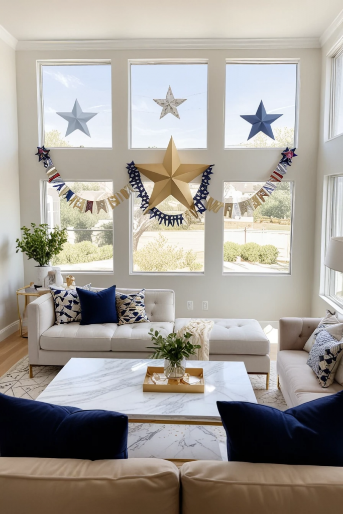 Window To Freedom: 62 Patriotic Displays To Light Up Your 4th Of July