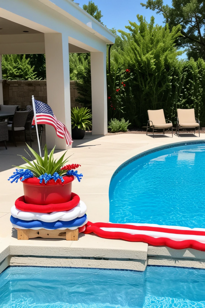 Make a Splash With Style: 60 Genius 4th of July Pool Party Decor Ideas