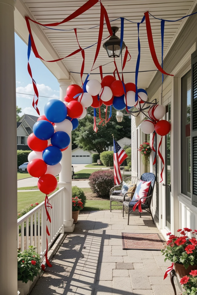 Fireworks For The Front Yard: 60 Jaw-Dropping 4th Of July Home Exterior Ideas