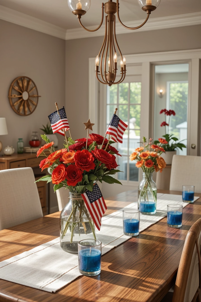 Deck the Table in Patriotic Flair: 60 Dazzling July Fourth Decor Concepts