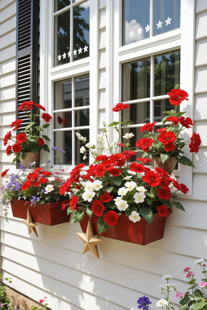 Fireworks For The Front Yard: 60 Jaw-Dropping 4th Of July Home Exterior Ideas