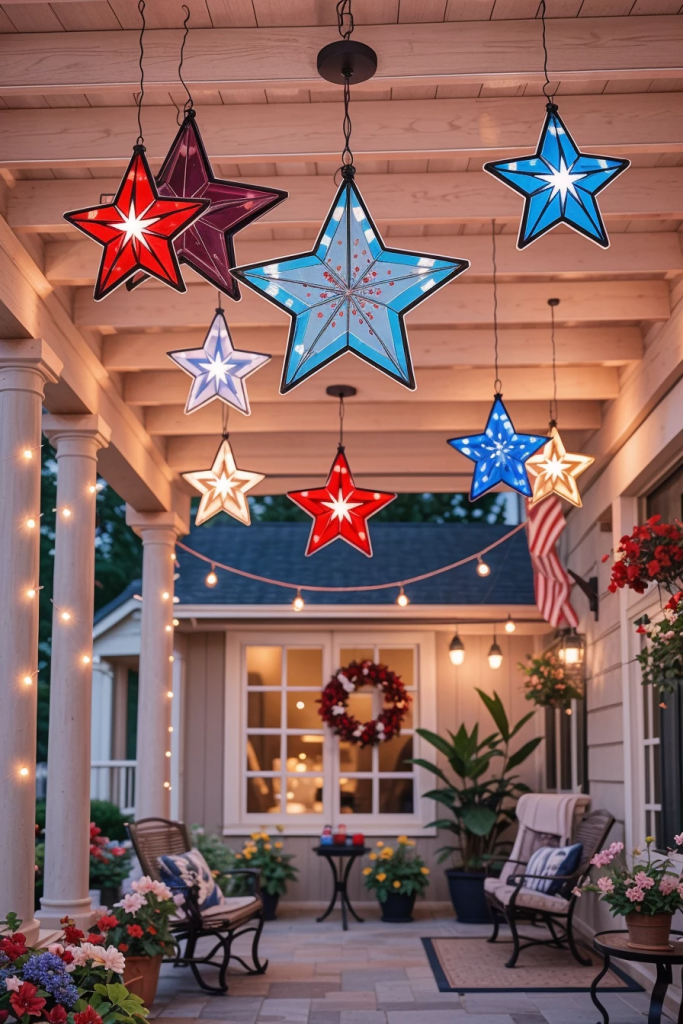 Patriotism With a Twist: 65 Unexpectedly Elegant 4th of July Farmhouse Exterior Inspirations
