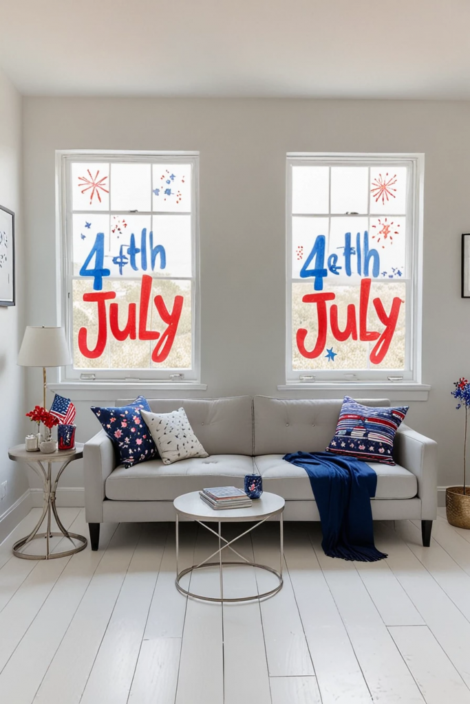 Window To Freedom: 62 Patriotic Displays To Light Up Your 4th Of July