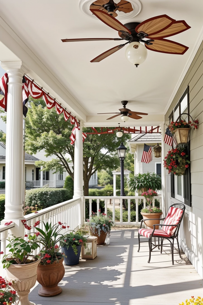Fireworks For The Front Yard: 60 Jaw-Dropping 4th Of July Home Exterior Ideas