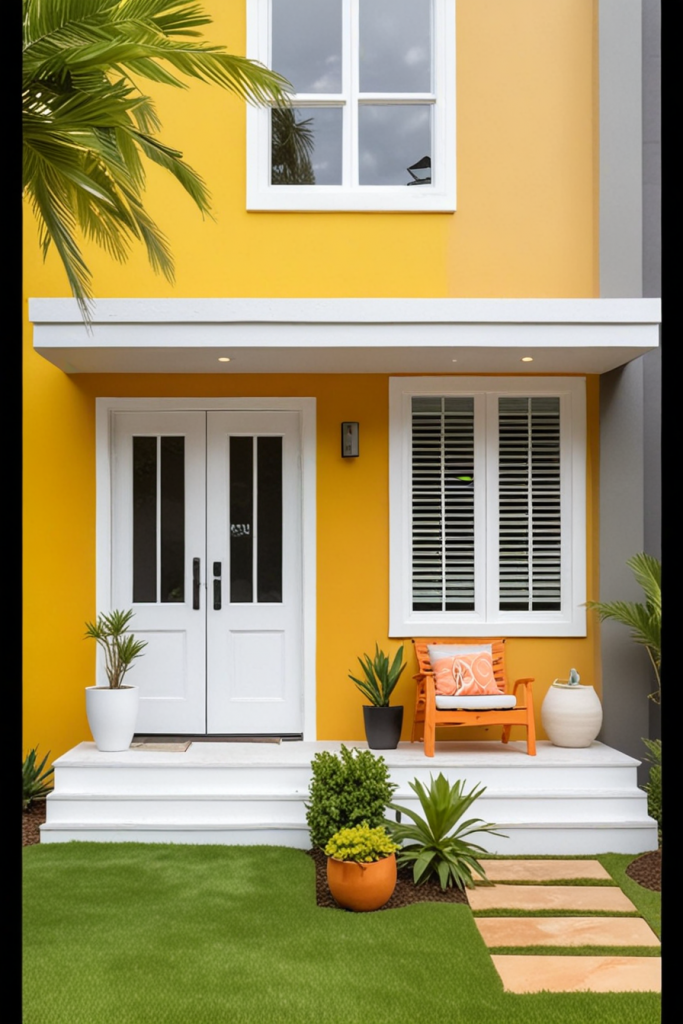 Bold And Breezy: 57 Dazzling Summer Facade Inspirations