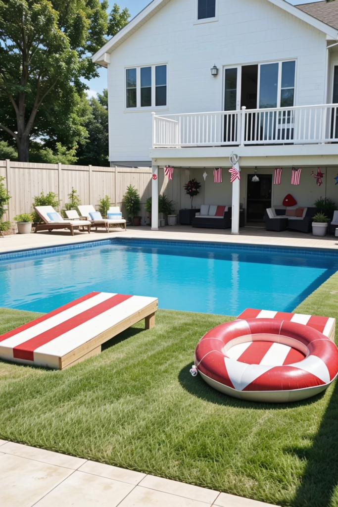 Make a Splash With Style: 60 Genius 4th of July Pool Party Decor Ideas