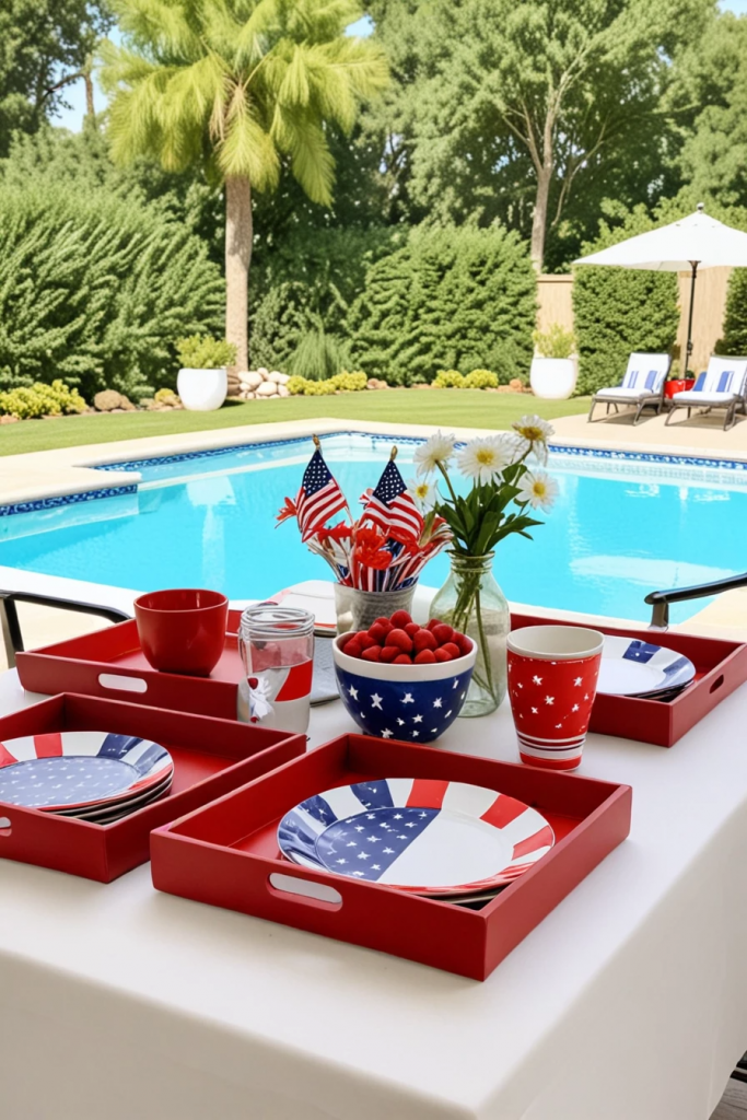 Make a Splash With Style: 60 Genius 4th of July Pool Party Decor Ideas