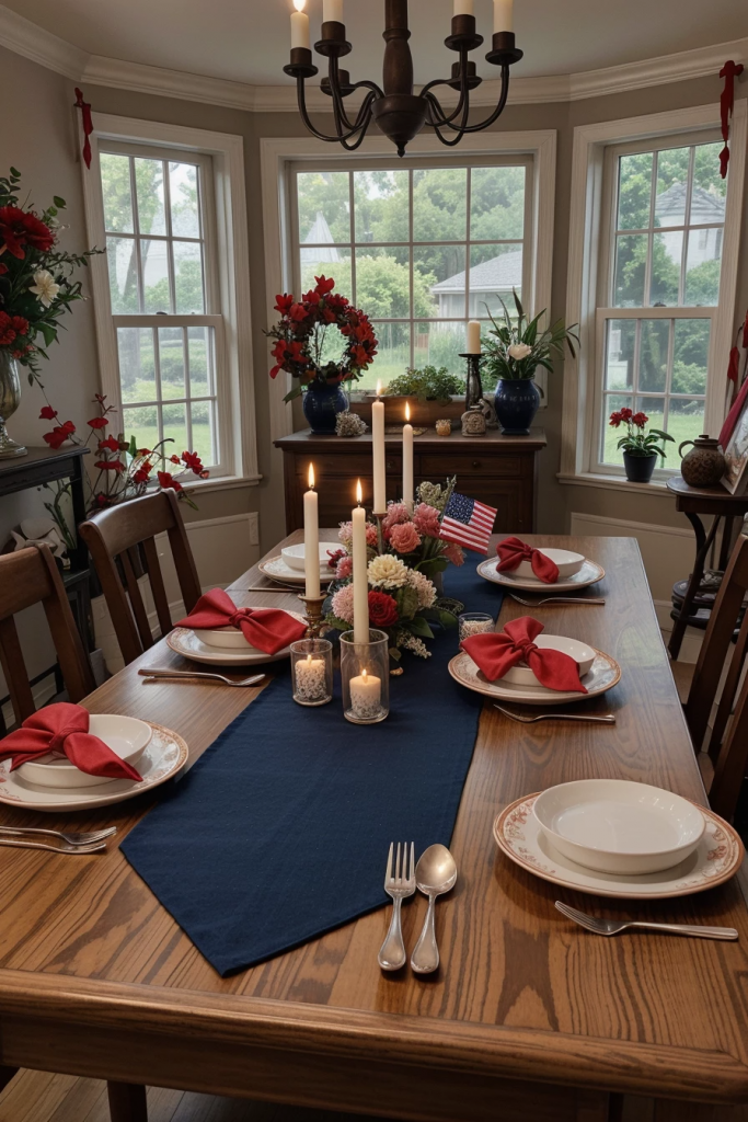 Deck the Table in Patriotic Flair: 60 Dazzling July Fourth Decor Concepts