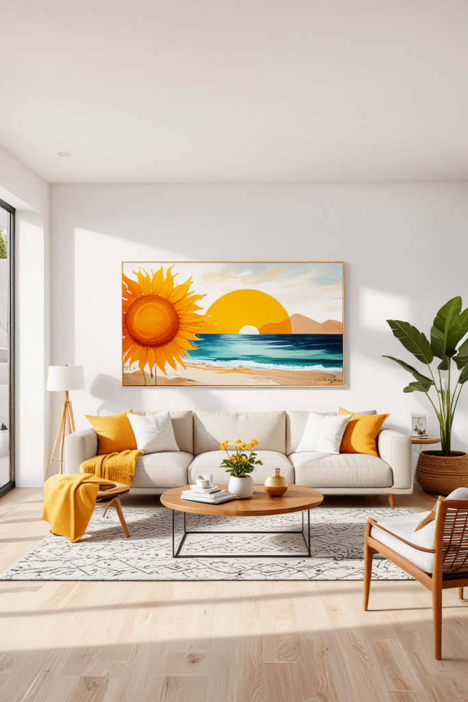 Exquisite Ways To Elevate Your Summer Living Room Through 60 Chic Decor Moves