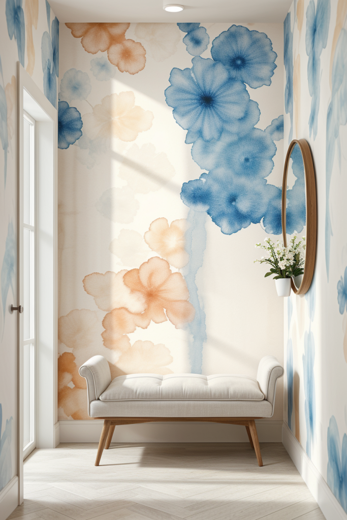 63 Summer Hallway Wallpaper Ideas That Will Blow In a Breeze of Style