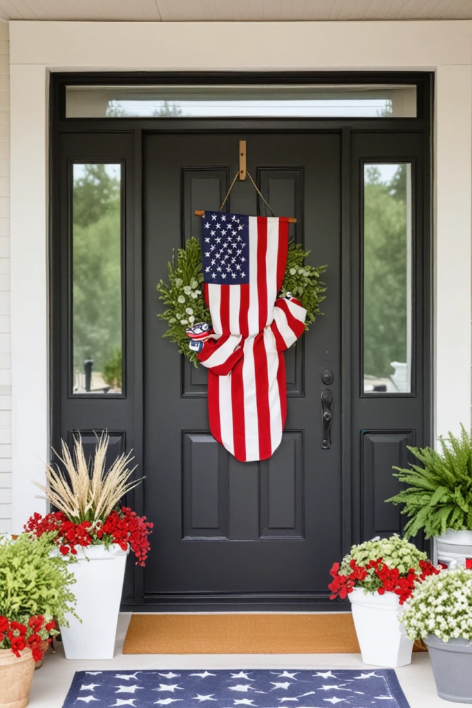 Backyard Booms And Banner Dreams: 61 Outdoor Decor Ideas For Independence Day