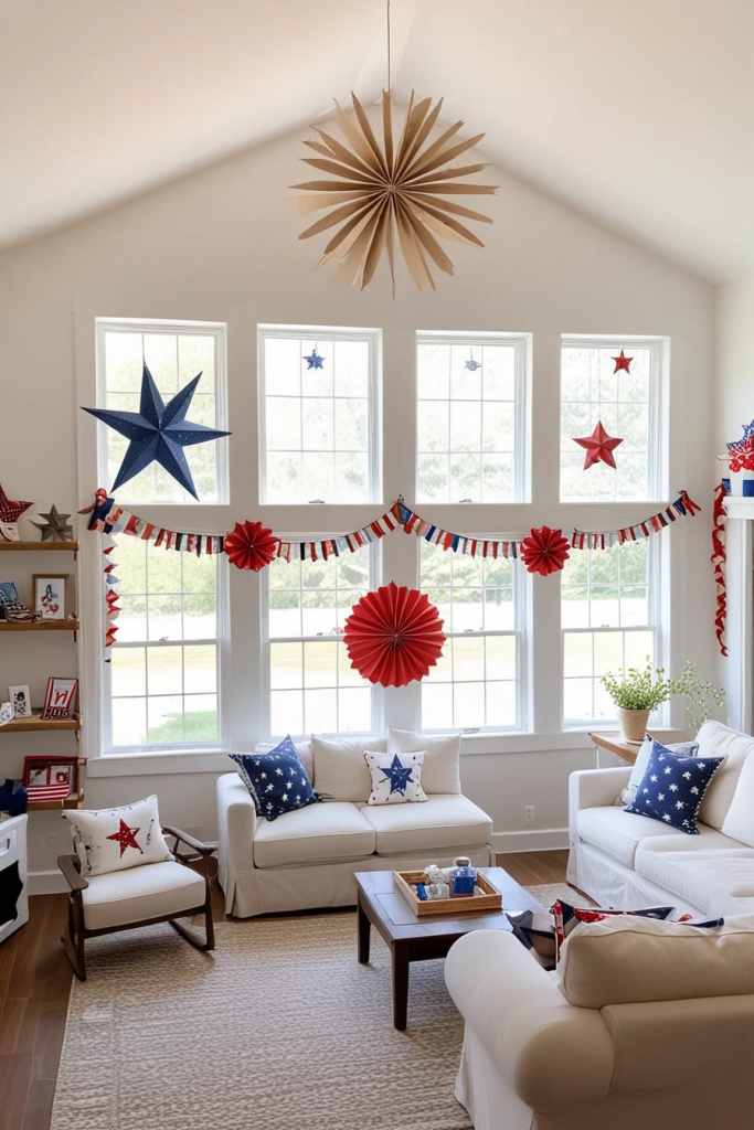 Window To Freedom: 62 Patriotic Displays To Light Up Your 4th Of July