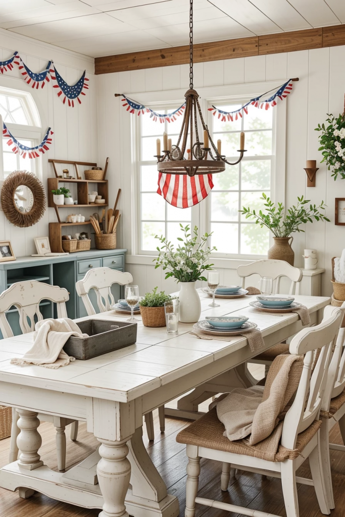 Deck the Table in Patriotic Flair: 60 Dazzling July Fourth Decor Concepts