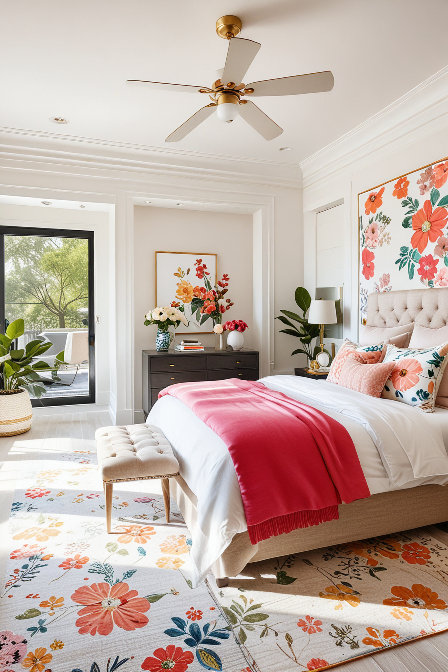 64 Inspiring Summer Bedroom Decorations For A Modern And Airy Retreat