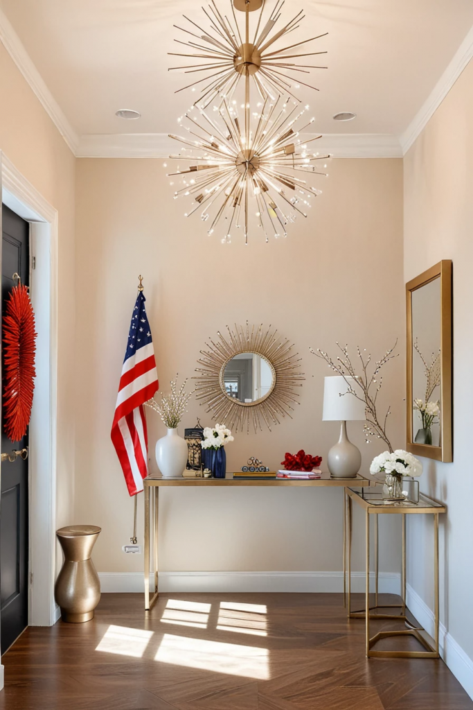 Patriotic Chic Starts Here: 64 Unique Entryway Ideas For Independence Day