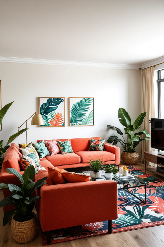 Exquisite Ways To Elevate Your Summer Living Room Through 60 Chic Decor Moves