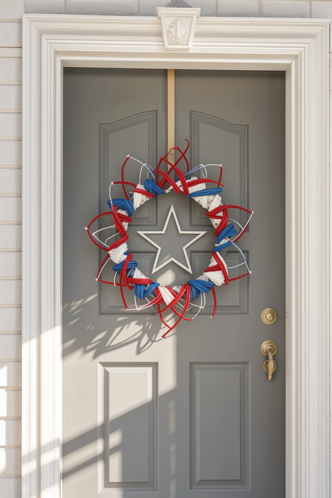 Front Doors of Independence: 60 Fresh and Festive July 4th Entryways