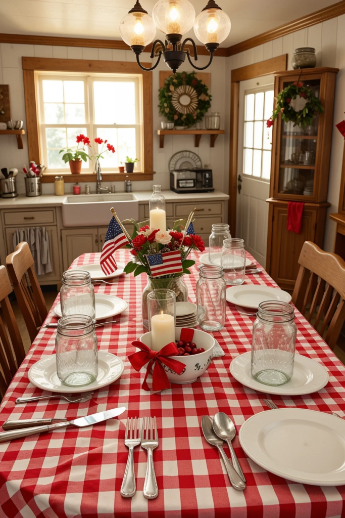 Deck the Table in Patriotic Flair: 60 Dazzling July Fourth Decor Concepts