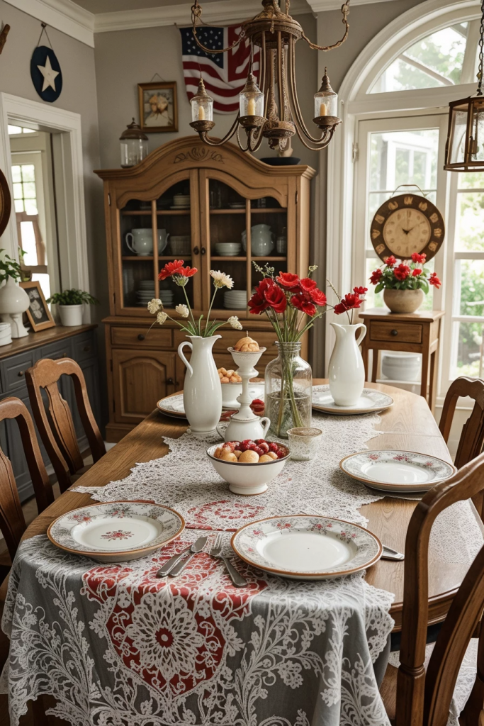 Deck the Table in Patriotic Flair: 60 Dazzling July Fourth Decor Concepts