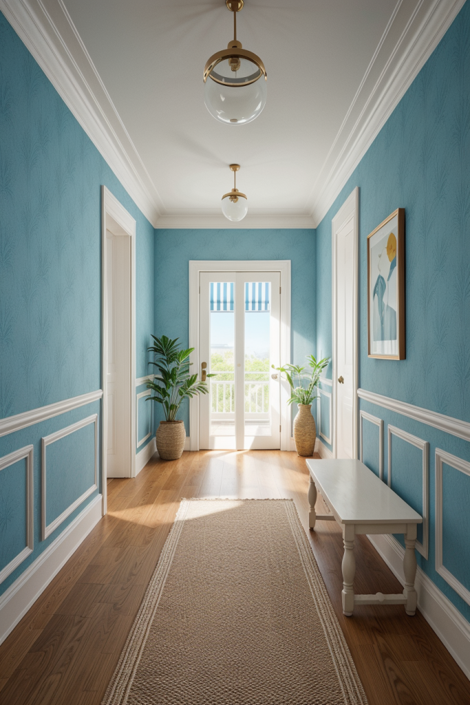63 Summer Hallway Wallpaper Ideas That Will Blow In a Breeze of Style