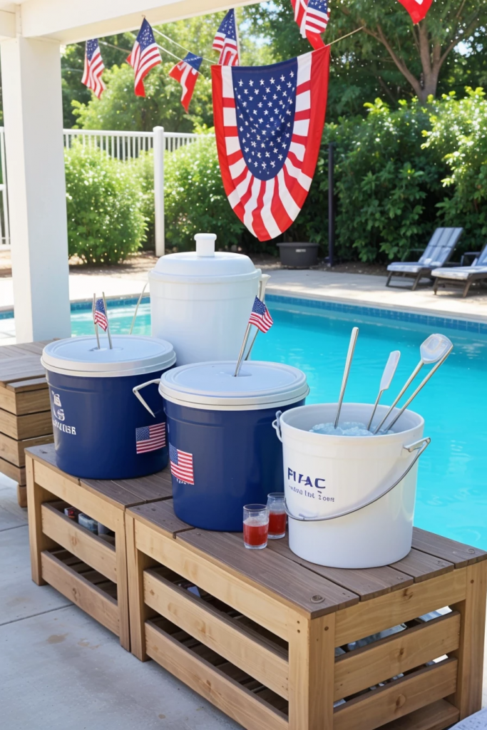 Make a Splash With Style: 60 Genius 4th of July Pool Party Decor Ideas