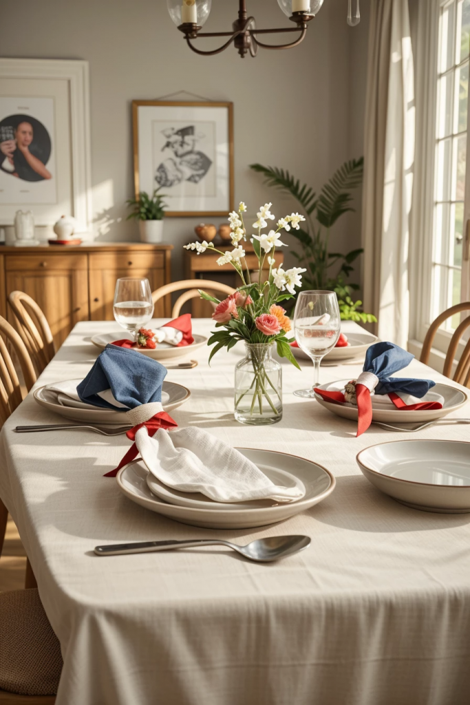 Deck the Table in Patriotic Flair: 60 Dazzling July Fourth Decor Concepts