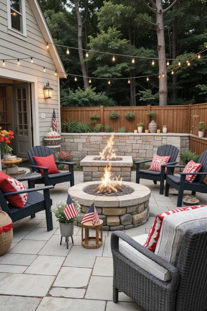 Patriotism With a Twist: 65 Unexpectedly Elegant 4th of July Farmhouse Exterior Inspirations