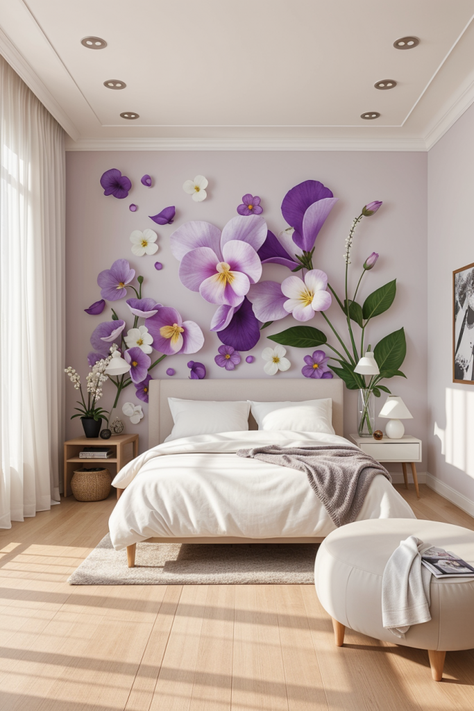 Depth in Bloom: 64 Striking 3D Wallpaper Designs for Your Summer Sanctuary