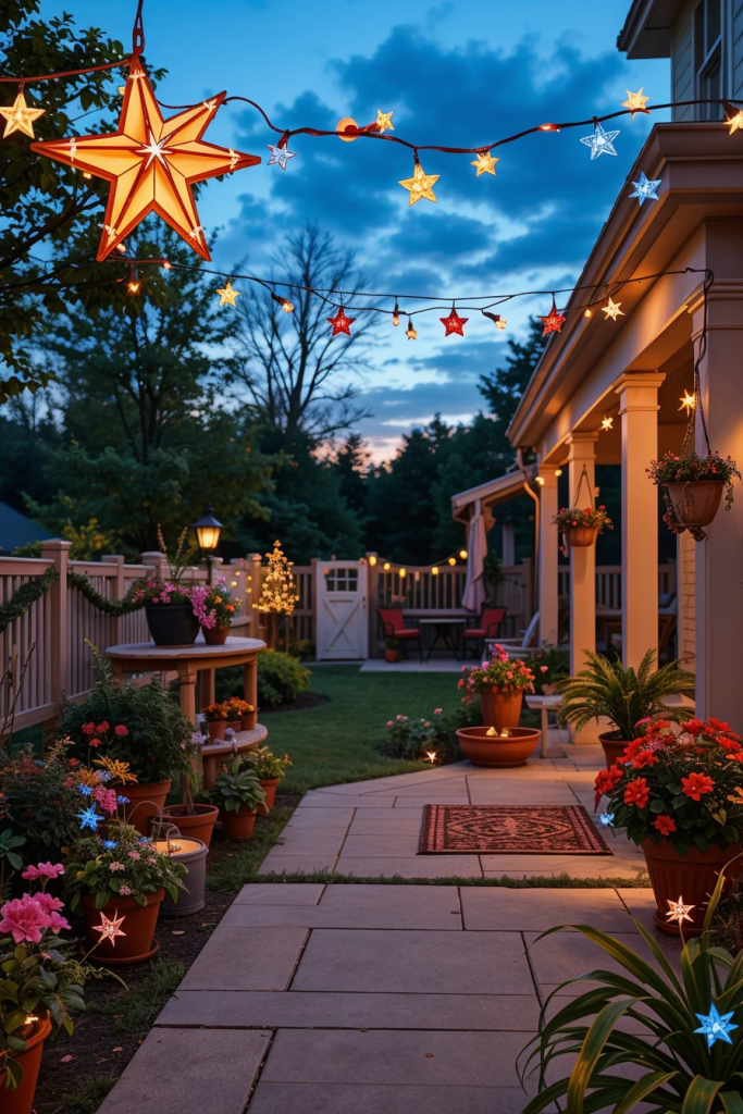 Fireworks For The Front Yard: 60 Jaw-Dropping 4th Of July Home Exterior Ideas